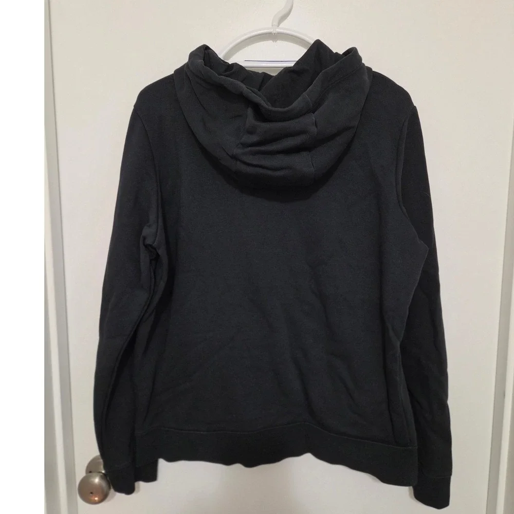 Nike Red River Air Force Team Hoodie Black Pullover Sweatshirt Womens Large - Picture 2 of 6
